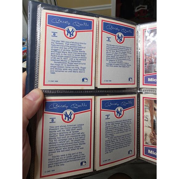 Mickey Mantle Baseball Card Lot (20) New York Yankees #7 Collector Reprint - Picture 15 of 16